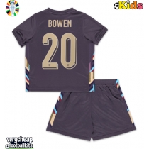 England Jarrod Bowen #20 Replica Away Minikit Euro 2024 Short Sleeve (+ pants)